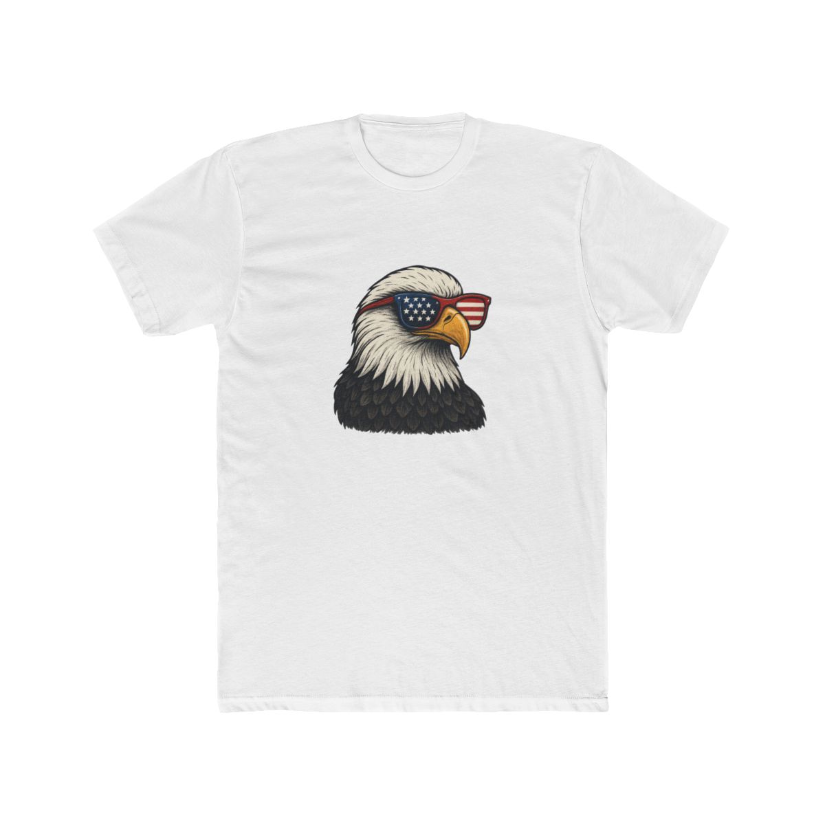 Freedom Bald Eagle Patriotic Sport T-Shirt