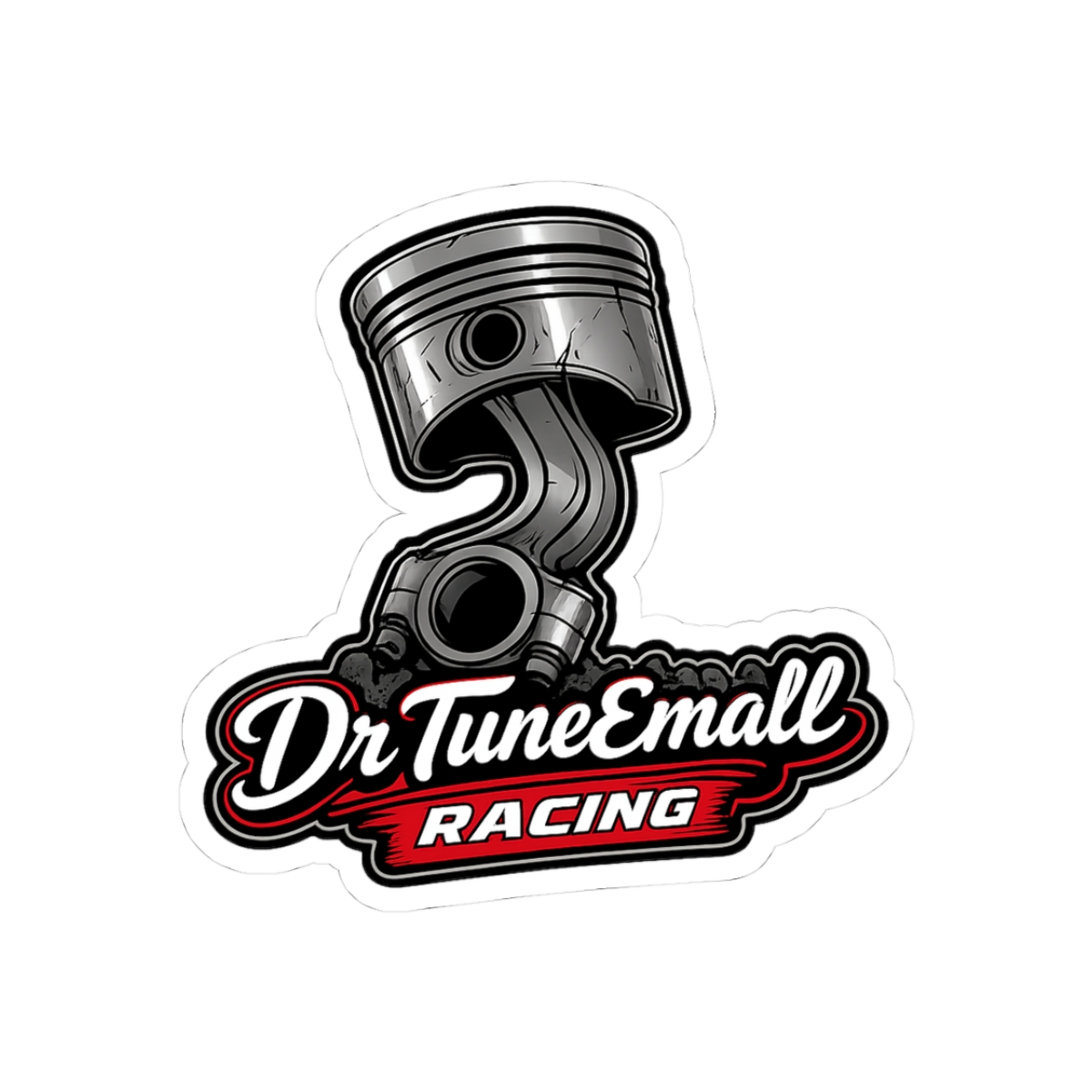 Dr. TuneEmAll's Racing Sticker