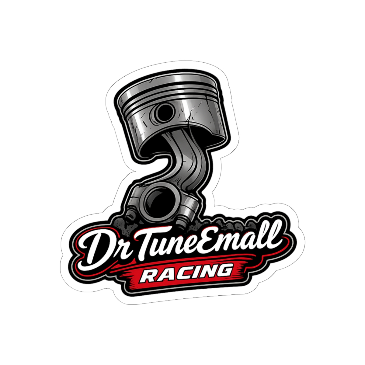 Dr. TuneEmAll's Racing Sticker