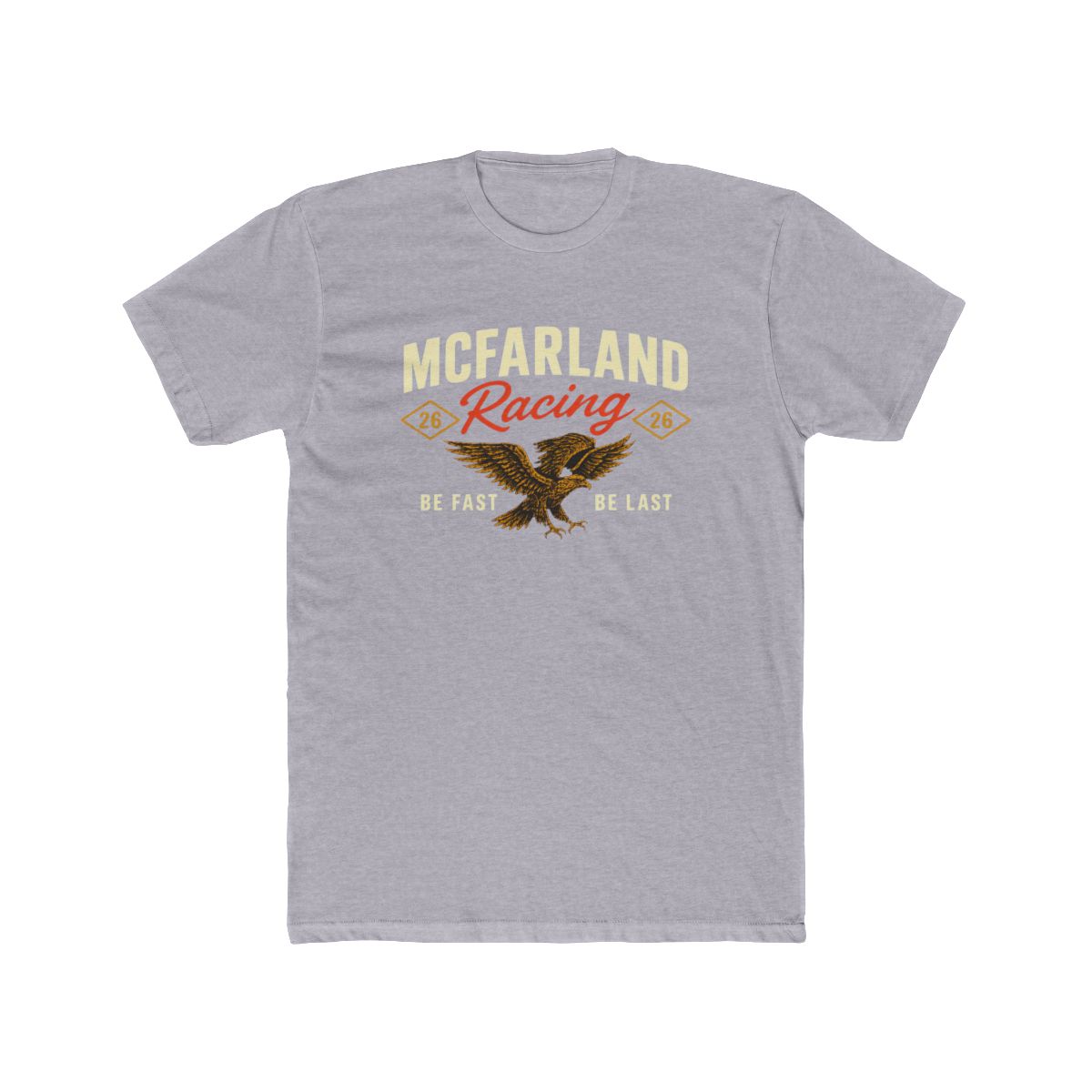 McFarland Racing Gold Wings | Racing Fan Tee, McFarland Shirt, Motorsports Gift