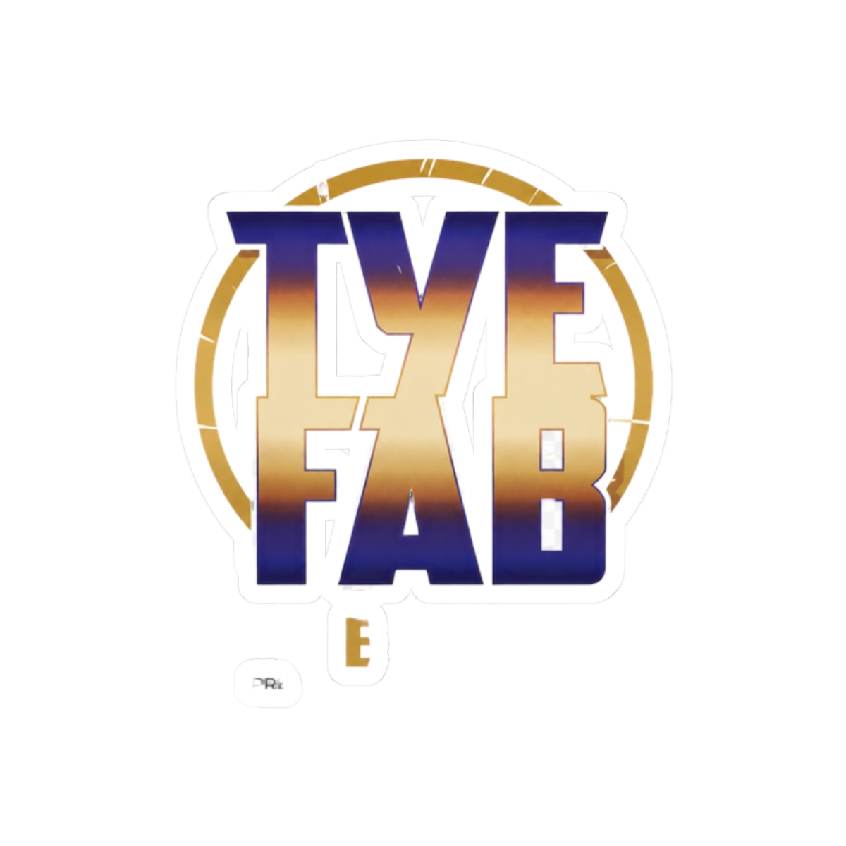 Tye Fab Sticker