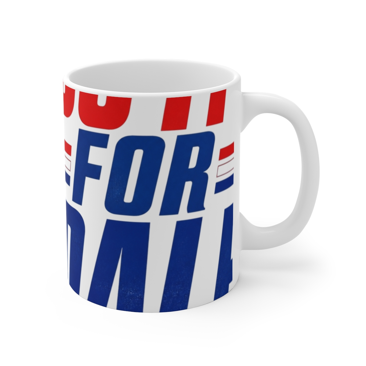 Cleetus McFarland "Do it for Dale" White Mug