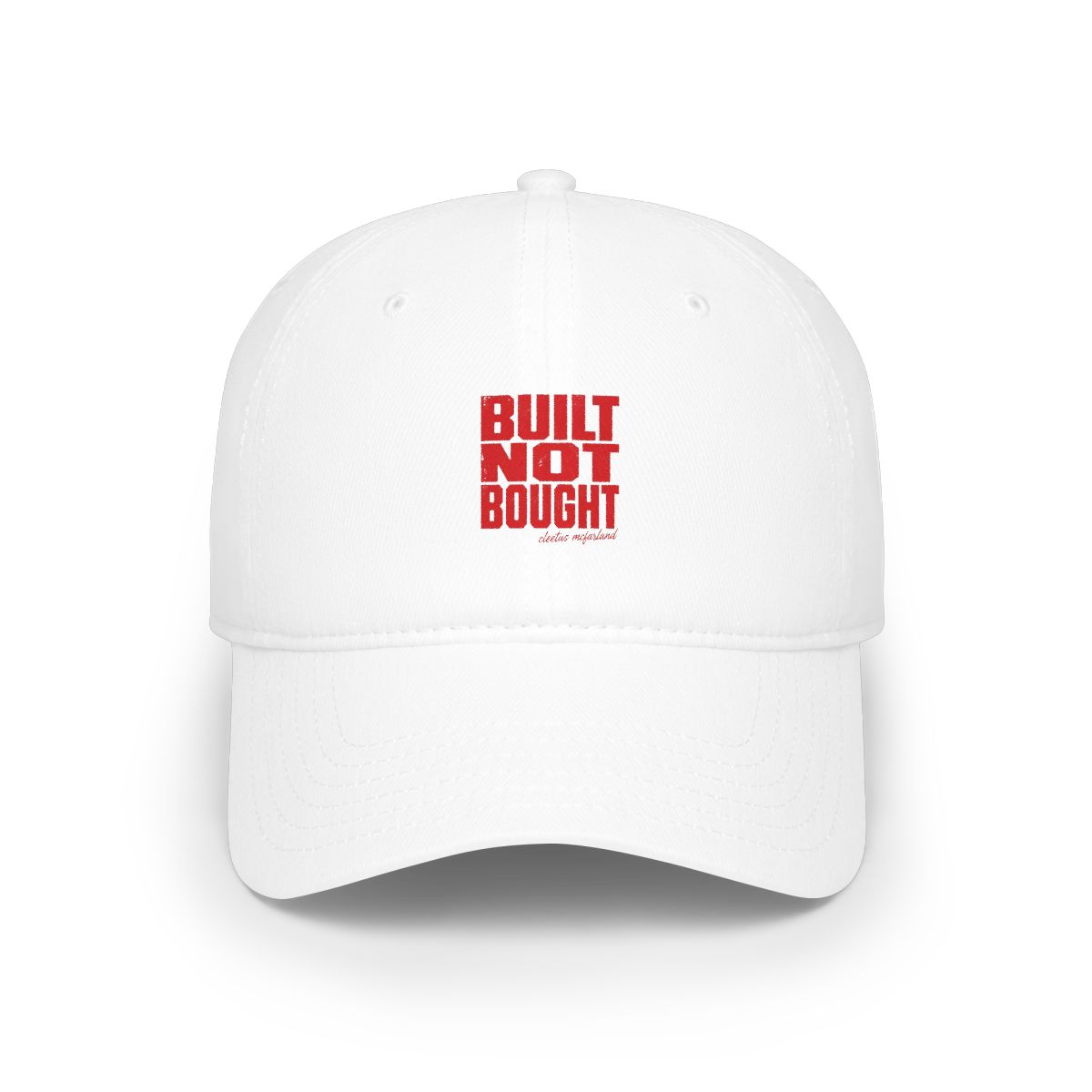 Cleetus McFarland "Built Not Bought" Hat