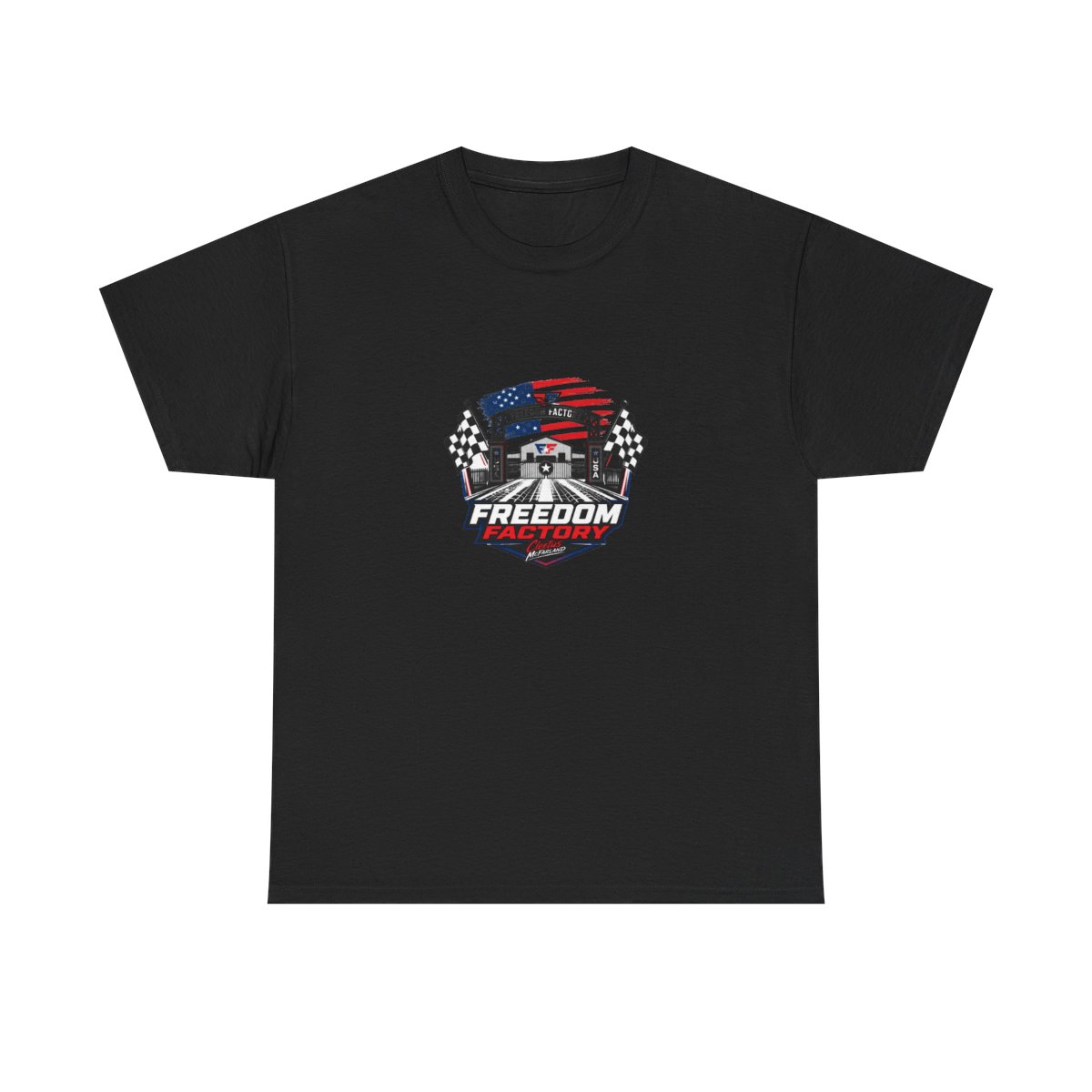 Cleetus McFarland "Freedom Factory" Unisex Tee