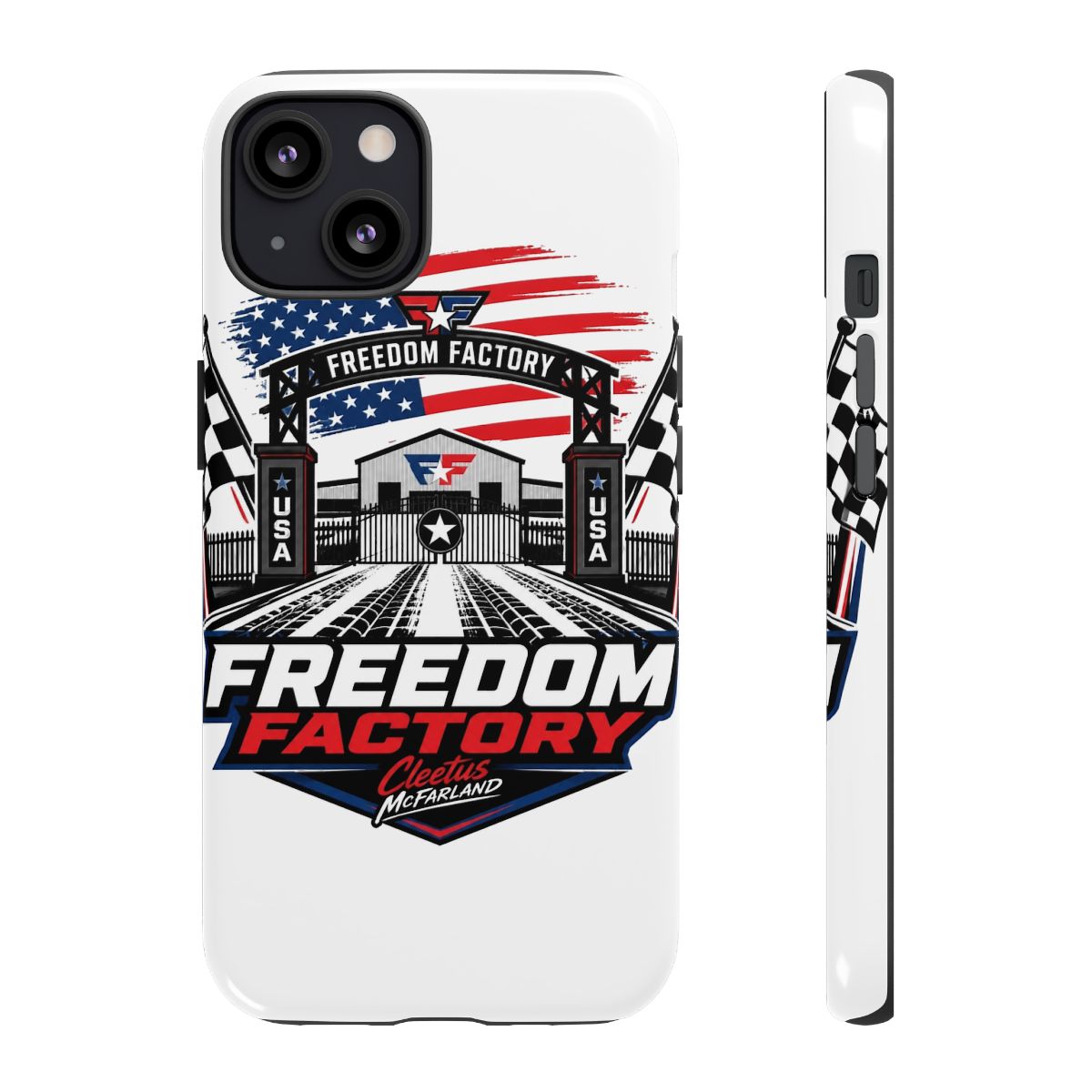 Cleetus McFarland "Freedom Factory" Phone Case