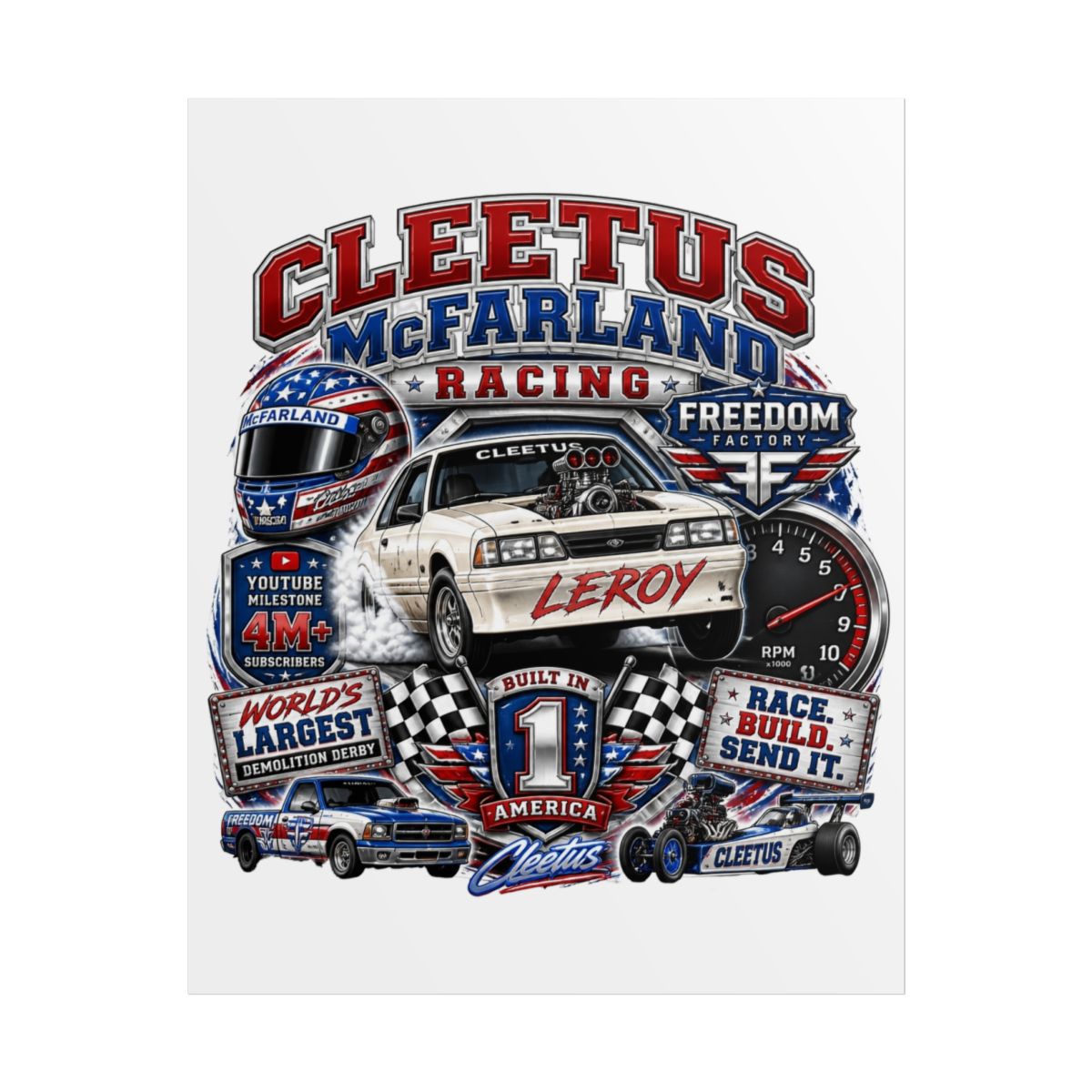 Posters & Wall Art - Cleetus McFarland accessories collection
