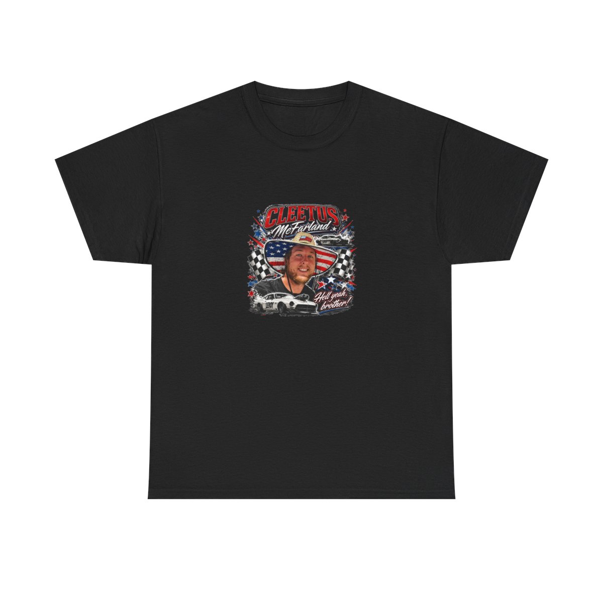 Cleetus McFarland "Leroy" Unisex Tee — official Cleetus McFarland T-Shirts